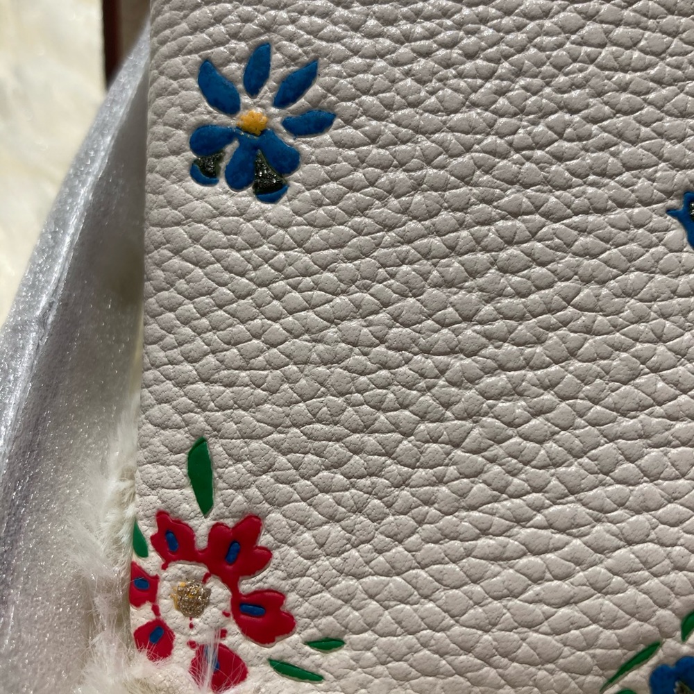 Coach Wildflower Print Wristlet - Picture 8 of 11
